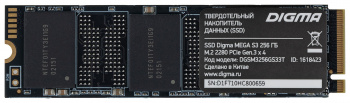 Внутренний SSD Digma 256GB Mega S3, PCIe 3x4, R/W - 2040/1270 MB/s, (M.2), 2280, 3D TLC (DGSM3256GS33T) фото 6 Внутренний SSD Digma 256GB Mega S3, PCIe 3x4, R/W - 2040/1270 MB/s, (M.2), 2280, 3D TLC (DGSM3256GS33T) фото 6