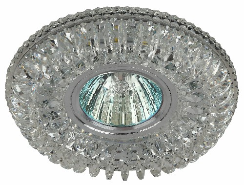 Светильник ЭРА DK LD34 SL/WH декор cо светодиодной подсветкой MR16 прозрачный (Б0036479) Светильник ЭРА DK LD34 SL/WH декор cо светодиодной подсветкой MR16 прозрачный (Б0036479)