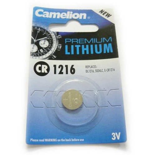 Элемент питания CAMELION  CR 1216  BL1   (10/1800) (3609) Элемент питания CAMELION  CR 1216  BL1   (10/1800) (3609)