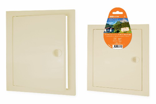 Люк ревизионный с ручкой 200х200, слоновая кость TDM (SQ1807-0430) Люк ревизионный с ручкой 200х200, слоновая кость TDM (SQ1807-0430)