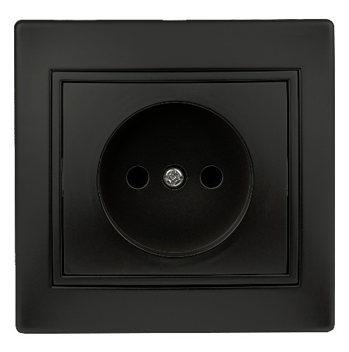 Розетка INTRO 2P 16А-250В, IP20, СУ, Plano, антрацит (10/200/2400) 1-201-05 (Б0044566) Розетка INTRO 2P 16А-250В, IP20, СУ, Plano, антрацит (10/200/2400) 1-201-05 (Б0044566)