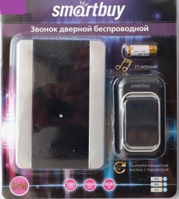 Звонок SMARTBUY дверной беспроводной с цифр. код., IP44, подсветкой, рег-кой громкости звука (SBE-11-DP6-25) (1/60) фото 2 Звонок SMARTBUY дверной беспроводной с цифр. код., IP44, подсветкой, рег-кой громкости звука (SBE-11-DP6-25) (1/60) фото 2