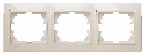 Рамка INTRO на 3 поста гор., скрытой установки, Plano, сл.кость (1/14/280/2240) (Б0027628) фото 8 Рамка INTRO на 3 поста гор., скрытой установки, Plano, сл.кость (1/14/280/2240) (Б0027628) фото 8