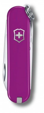 Нож перочинный Victorinox Classic Tasty Grape, 58 мм., 7 функций (карт. коробка) (0.6223.52G) фото 2 Нож перочинный Victorinox Classic Tasty Grape, 58 мм., 7 функций (карт. коробка) (0.6223.52G) фото 2