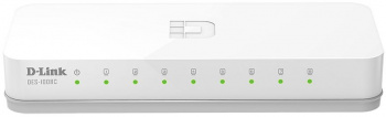 Коммутатор D-Link DES-1008C/B1A 8x100Mb неуправляемый фото 2 Коммутатор D-Link DES-1008C/B1A 8x100Mb неуправляемый фото 2