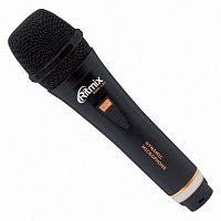 Микрофон RITMIX RDM-131, чёрный. Для вокала. Пластиковый корпус. Съёмный шнур. Шнур: 3 м. (1/30) (15115468)