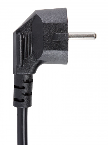 Кабель компьютер - розетка 220V EU (угол-угол)<VDE> 3GX0,75mm2, 1,8m, медь, Telecom <TE021DA-CU0.75-1.8M>  (1/60) фото 4
