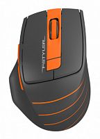 Беспроводная мышь A4TECH Fstyler FG30 (2000dpi) (5but), серый/оранжевый (1/60) (FG30 ORANGE)