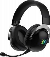 Гарнитура беспроводная игровая DEFENDER Sabotauge, BT/2.4G, Bluetooth, микрофон с шумоподавлением, черный(1/12) (64486)
