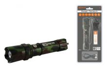 Фонарь TDM "Тактика 4", аккум.,1 LED 5 Вт CREE, 170 лм, алюм., фокус., 1х18650, (1/60) (SQ0350-0053)