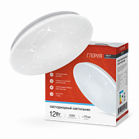 Светильник светодиодный серии DECO 12Вт 230В 6500К 780Лм 210х65мм ГЛОРИЯ IN HOME (1/20) (4690612022222)