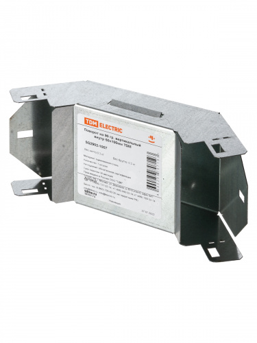 Поворот на 90 град. вертикальный внутренний 50х100 TDM (1/10) (SQ2902-1007) Поворот на 90 град. вертикальный внутренний 50х100 TDM (1/10) (SQ2902-1007)