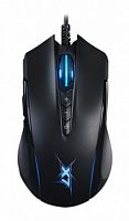 Мышь проводная игровая A4TECH X89 (2400dpi) USB (7but), черный (1/40) (X89 (BLACK))