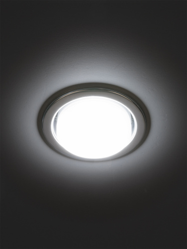 Светильник встраиваемый СВ 01-08 GX53 220 В 50 Гц, хром, 2 шт/уп, Народный (10/50) (SQ0359-0102) фото 6 Светильник встраиваемый СВ 01-08 GX53 220 В 50 Гц, хром, 2 шт/уп, Народный (10/50) (SQ0359-0102) фото 6