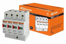 Разрядник ОПС1-B 4Р In=30kA Un=400B Im=60kA TDM (SQ0201-0004)