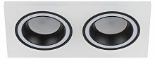 Светильник ЭРА встраиваемый декоративный DK92 WH/BK MR16/GU5.3 белый/черный (1/50) (Б0054363)