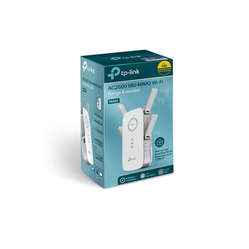 WIFI усилитель сигнала TP-LINK RE650 AC2600 Wi-Fi, белый (1/24) фото 2