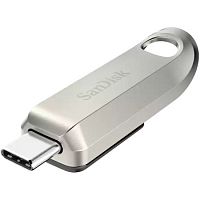 Флеш-накопитель USB 3.2  256GB  SanDisk  Ultra Luxe  (Type C)  металл (SDCZ75-256G-G46)