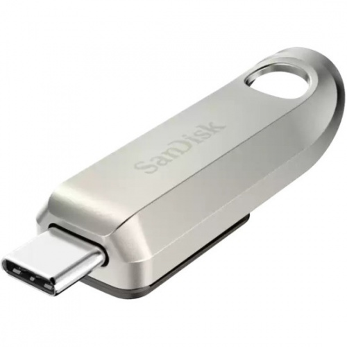 Флеш-накопитель USB 3.2  64GB  SanDisk  Ultra Luxe  (Type C)  металл (SDCZ75-064G-G46)
