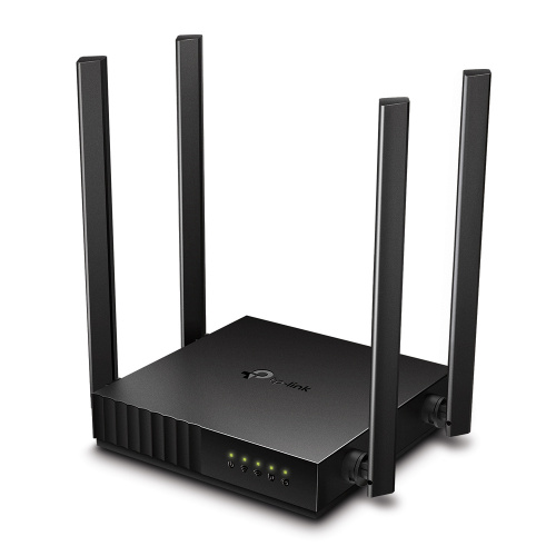 Роутер TP-LINK Archer C54 AC1200 10/100BASE-TX черный (1/20) (ARCHER C54)
