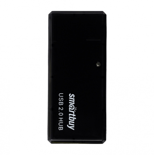 Концентратор-USB (хаб) Smartbuy 4 порта, чёрный (SBHA-6110-K) (1/5)