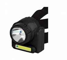 Фонарь ЭРА GA-501 АРМИЯ РОССИИ налобный аккум-ный Гранит 3Вт COB + 3Вт LED, 176 Лм, IP20, ближ и дальн свет, SLA 4 В, 800 мАч, з/у от 220В (1/30/60) (Б0030185)