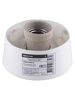 Корпус TDM НББ 64-60 прямой под лампу Е27 с инд. стикером IP20 белый (24/24) (SQ0314-0012)