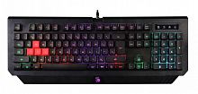 Клавиатура проводная игровая A4TECH Bloody B120N, USB Multimedia for gamer LED, черная (B120N) (1/10)