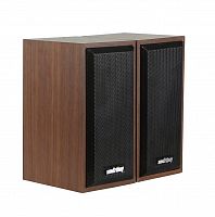 Акустическая 2.0 система Smartbuy ONE, коричневый, дерево, 6 Вт, питание от USB (1/20) (SBA-102)