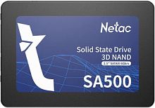 Внутренний SSD  Netac  500GB  SA500, SATA-III, R/W - 530/475 MB/s, 2.5", 3D NAND (NT01SA500-2T0-S3X)