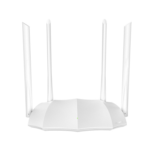 Роутер TENDA AC5 v3.0, 1200Мбит,4X6дБи антенны, 1X100Мбит/с WAN, 3x100Мбит/с LAN,WiFi On/Off переключатель, белый (1/10) (AC5V3.0)