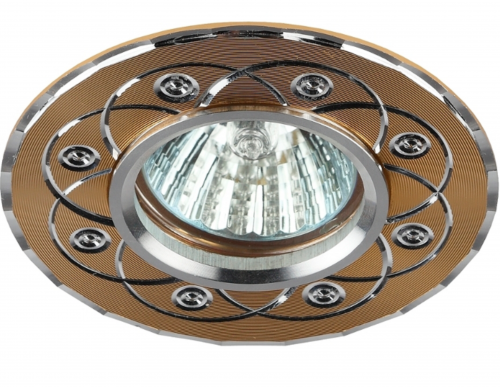 Светильник ЭРА KL40 SL/GD/1 литой алюминевый MR16 12V/220V 50W золото/серебро ( (Б0049567) Светильник ЭРА KL40 SL/GD/1 литой алюминевый MR16 12V/220V 50W золото/серебро ( (Б0049567)