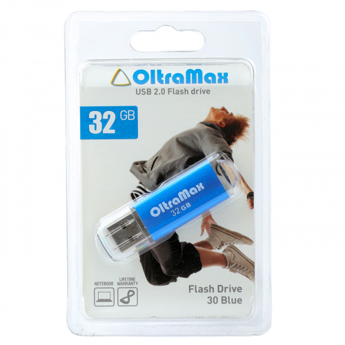 Флеш-накопитель USB 32GB OltraMax 30 синий (OM032GB30-Bl) фото 5 Флеш-накопитель USB 32GB OltraMax 30 синий (OM032GB30-Bl) фото 5