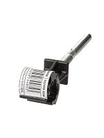 Держатель шпилька-саморез длина 200 мм, полимер. фикс. с защелкой для прута Ø8-10 мм, гор. цинк. TDM (1/50) (SQ2402-3238)