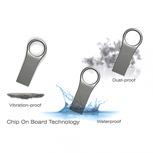 Флеш-накопитель USB  32GB  Silicon Power  Firma F80  металл (SP032GBUF2F80V1S) фото 7