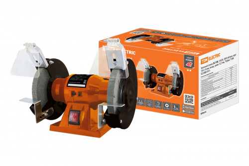 Заточной станок ЗС-150, 150 Вт, 2950 об/мин, круг 150 ×16 мм, посад. диам. 12,7 мм, "Рубин" TDM (1/1) (SQ1088-0101)