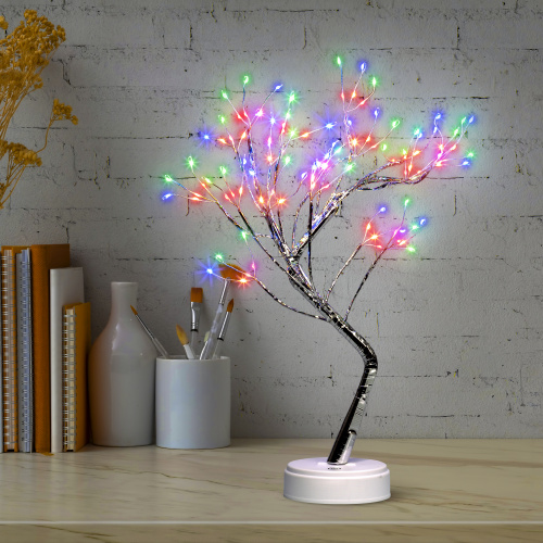 Фигурка ЭРА ЕGNID - 36MC Дерево с самоцветами 36 microLED (1/24) (Б0056009) фото 6