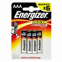 Элемент питания ENERGIZER  LR03 Max (6 бл)   (72) (E301532704)