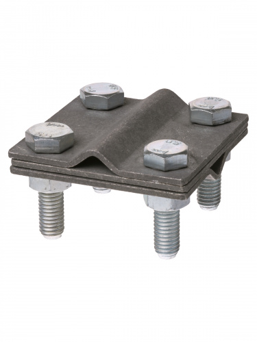 Зажим крестовой ЗКСГО25, горячеоцинкованный, стержень - провод 25-95 мм²/полоса 3х25 мм TDM (1/50) (SQ2401-0031) Зажим крестовой ЗКСГО25, горячеоцинкованный, стержень - провод 25-95 мм²/полоса 3х25 мм TDM (1/50) (SQ2401-0031)