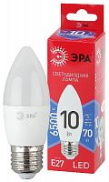 Лампа светодиодная ЭРА RED LINE LED B35-10W-865-E27 R E27 / Е27 10Вт свеча холодный дневной свет (10/100/3500) (Б0045338)
