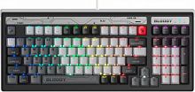 Клавиатура проводная игровая механическая A4TECH Bloody B950 USB, LED (B950), серый/черный (1/10) (B950 Grey/Black)
