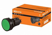 Кнопка переключатель SB7-EA35 d22мм 1з+1р зеленая TDM (SQ0746-0021)