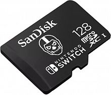 Карта памяти MicroSD  128GB  SanDisk Class 10 Nintendo Switch V30 A1 UHS-I U3 (100/90 Mb/s) без адаптера (SDSQXAO-128G-GN6ZG)