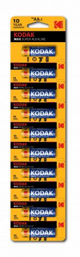 Элемент питания KODAK MAX  LR6  BL10 (KAA-1)   (100/1000/20000) (Б0005126) фото 2