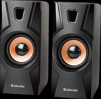 Акустическая 2.0 система DEFENDER Aurora S8, черный, 8Вт (1/20) (65408)