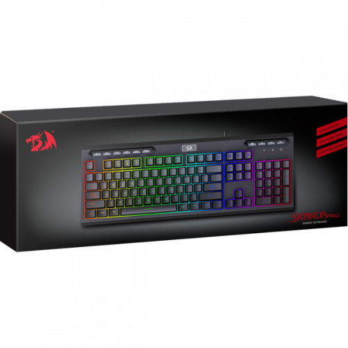 Клавиатура проводная игровая REDRAGON Skanda Pro RU,RGB, 26 anti-ghost keys (1/10) (77593) фото 12
