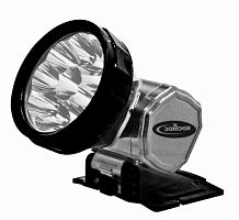 Фонарь КОСМОС светодиодный AccuH10LED аккумуляторный налобный, 10LED, 300 Mah NI-MH встроенное зарядное усройств (1/12/96) (KOCAccuH10LED)