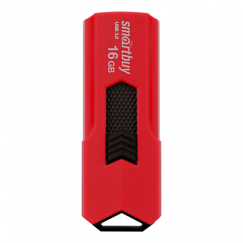 Флеш-накопитель USB 3.0  16GB  Smart Buy  Stream  красный (SB16GBST-R3)