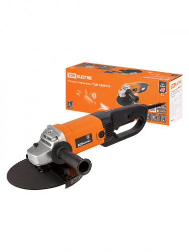 Угловая шлифмашина УШМ 1800/230, мощ. 1800 Вт, диск 230 мм, 6500 об/мин, шнур 3 м, "Рубин" TDM (1/1/2) (SQ1080-0107) Угловая шлифмашина УШМ 1800/230, мощ. 1800 Вт, диск 230 мм, 6500 об/мин, шнур 3 м, "Рубин" TDM (1/1/2) (SQ1080-0107)