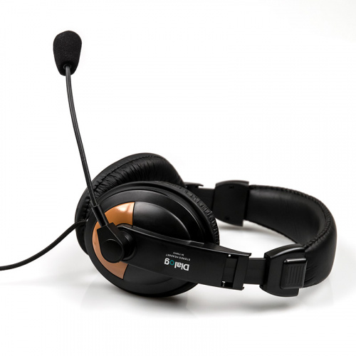 Гарнитура DIALOG M-750HV, регулятором громкости, черный (1/24) фото 5